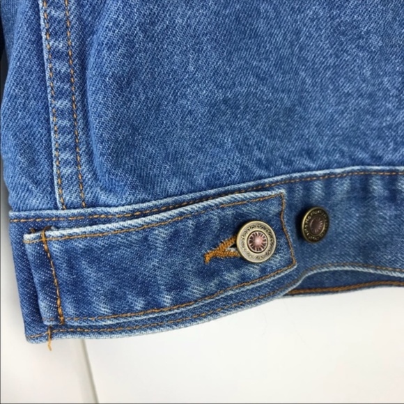 Jake Stuart Vintage Floral Embroidered Jean Jacket - Picture 5 of 8